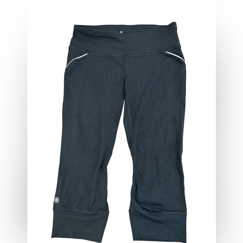 Athleta Women’s Capri Leggings 19 inch Black Excellent‎ Condition Medium